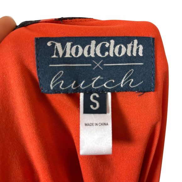 Modcloth x Hutch Party Prowl Leopard Print Wrap Dress Women’s Small - Picture 6 of 10